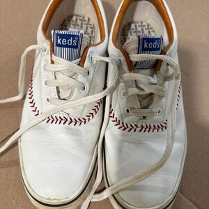 Keds Women's White and Cream Trainers
